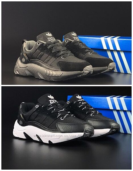 Чоловічі кросівки Adidas ZX 22 Boost Black White Mint
