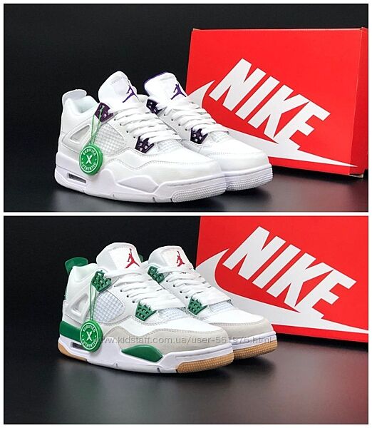 Підліткові демісезонні кросівки Nike Air Jordan Retro 4