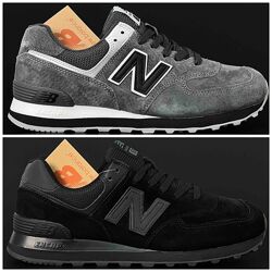 Чоловічі замшеві кросівки New Balance 574 с