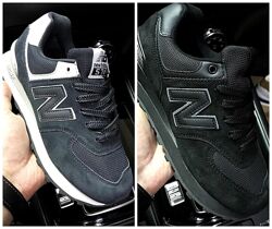 Жіночі замшеві кросівки New Balance 574 с
