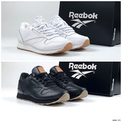 Чоловічі термокросівки Reebok Classic білі і чорні