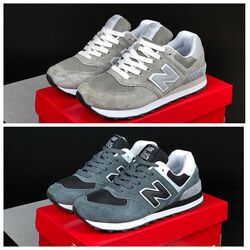 Жіночі-підліткові замшеві кросівки New Balance 574 classic