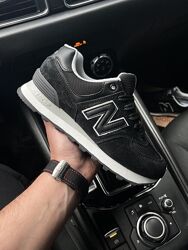 Жіночі-підліткові замшеві кросівки New Balance 574