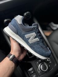 Жіночі-підліткові замшеві кросівки New Balance 574