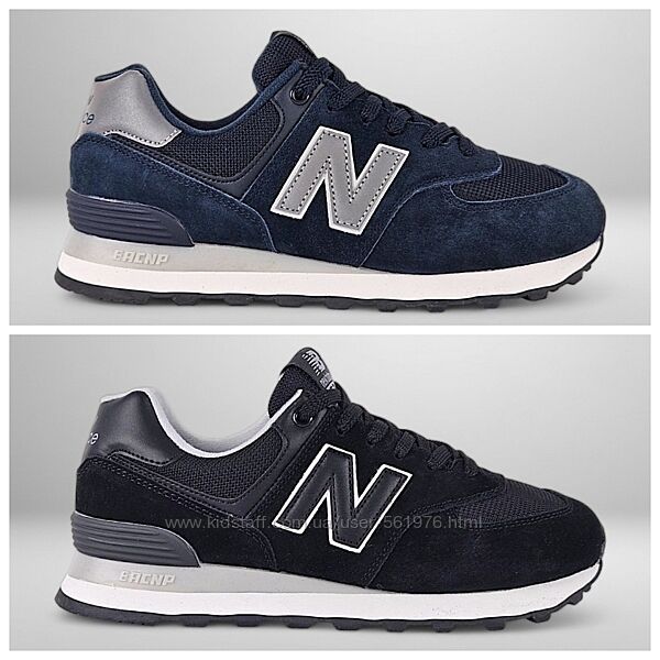 Підліткові замшеві кросівки New Balance 574 classic
