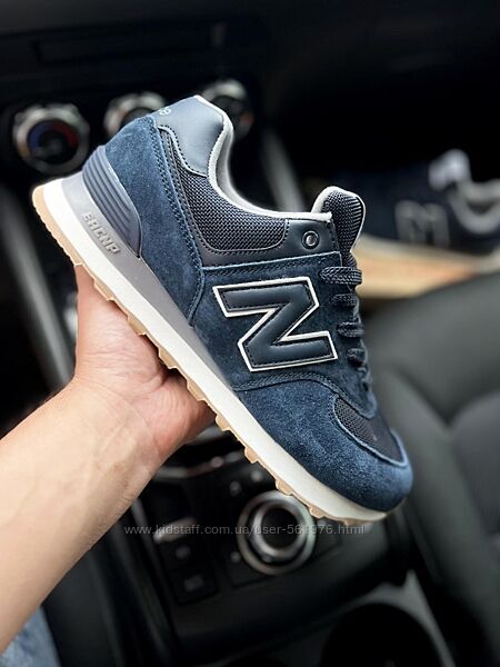 Чоловічі замшеві кросівки New Balance classic 574 р