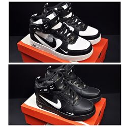 Підліткові зимові шкіряні кросівки Nike Air Force High р