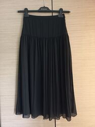 Чорна шифонова спідниця Primark p. xs-s