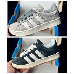 Підліткові замшеві кросівки Adidas Campus