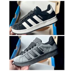 Підліткові замшеві кросівки Adidas Campus