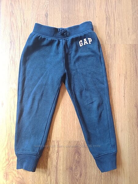 Спортивные штаны GAP, синие, рост 104