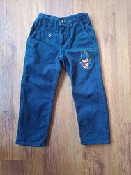 джинсы Warner Bros, синие, рост 104