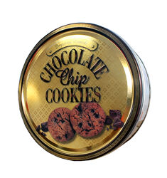 Металлическая коробка для печенья винтаж - DANISH Chocolate chip cookies