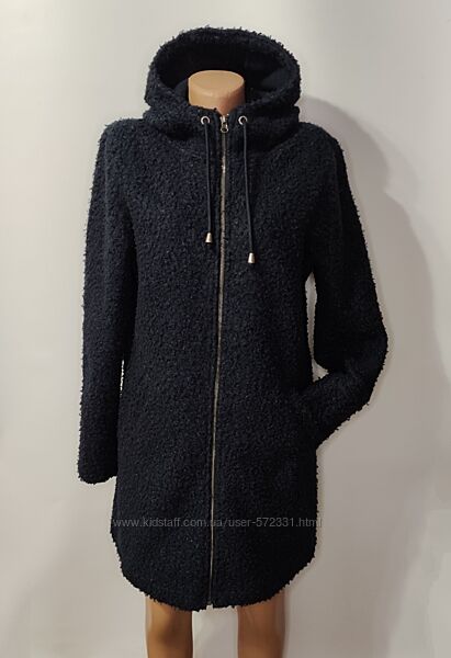 Gina benotti демисезонное буклированное пальто с капюшоном на молнии