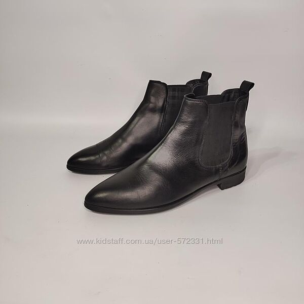 Andrea manueli демисезонные кожаные ботинки челси