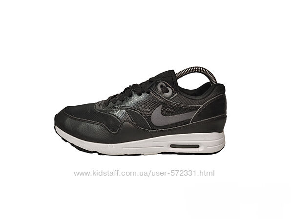 Nike air max 1 jewel black silver кроссовки