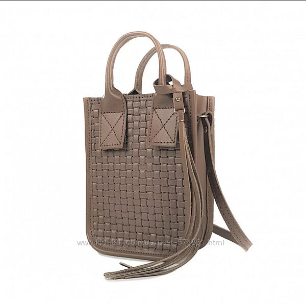 Сумка-кросс боди женская кожаная, 1660 цвета