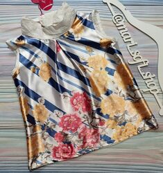 Блуза з квітами та вишивкою Sarah Chole р. 8-9 років