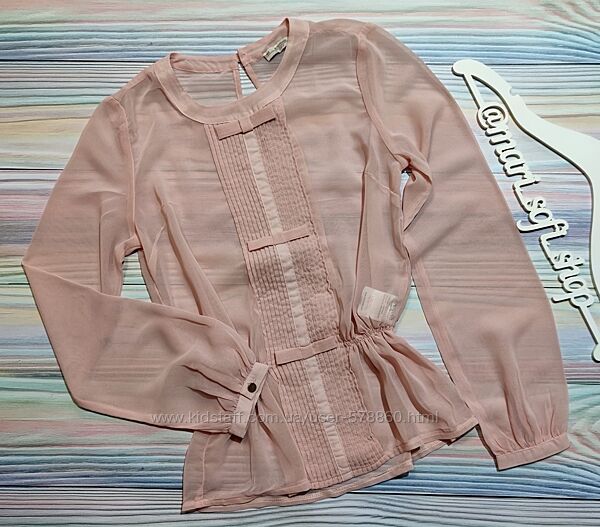 УЦІНКА Рожева блузка з бантиками Supertrash р. 14 років