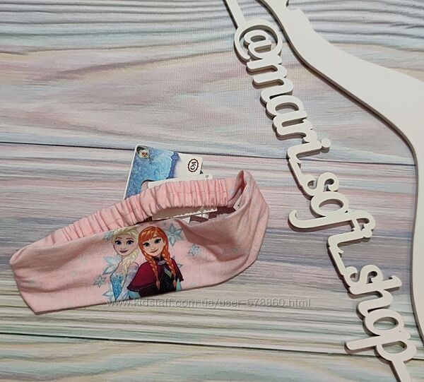 Світло-рожева повязка з Frozen C&A р. 1-3 роки