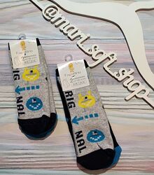 Синьо-сірі махрові шкарпетки OVS р. 21-22, 23-24