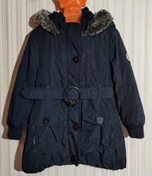 Темно-синя куртка пальто Enjoy р. 110