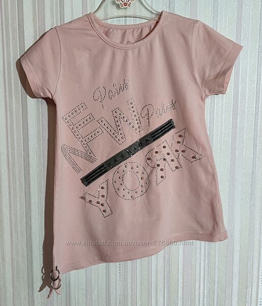 Рожева футболка Bonitokids р. 110