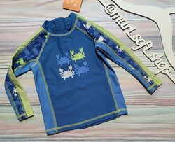 Блакитний сонцезахисний топ Pusblu р. 86