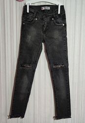 Чорні стильні джинси City Wear р. 7 років