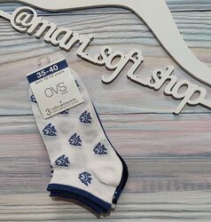 Сині шкарпетки з рибками для хлопчика OVS р. 35-40