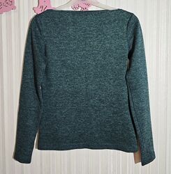 Зелений меланжевий джемпер Tess Dress р. S-M