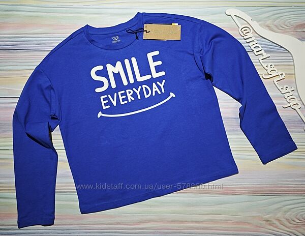 Синій реглан з написом OVS р. 12-13 років