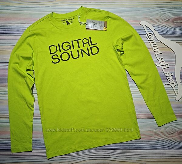 Салатовий реглан для хлопчика OVS р. 13-14 років