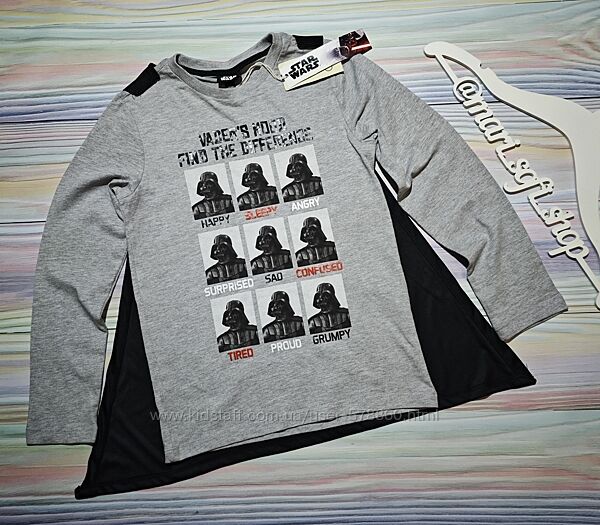 Сірий реглан для хлопчика зі Star Wars OVS р. 7-8 років