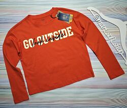 Помаранчевий реглан з написом OVS р. 10-11 років