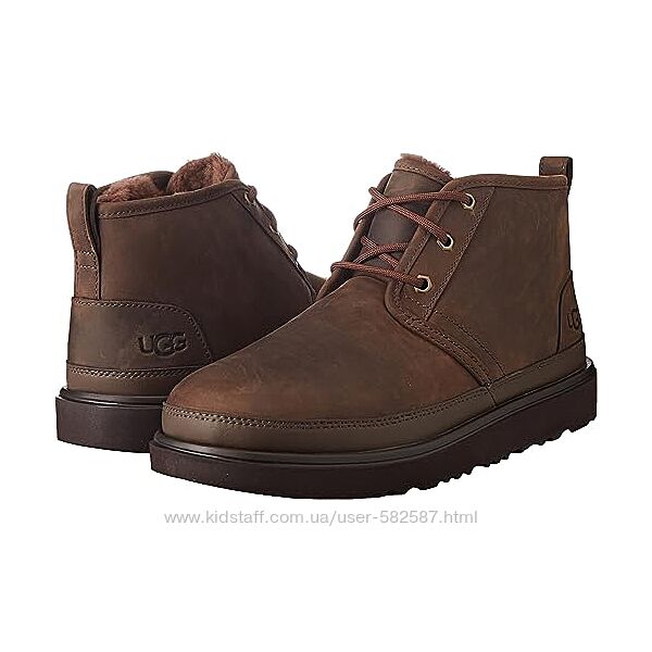 UGG зимние коричневые мужские ботинки угги угг 43размер
