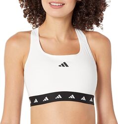 Бюстгартер білий топ ADIDAS для інтенсивних тренувань