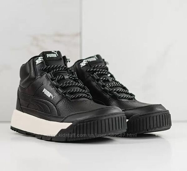 Високі чорні чоловічі кросівки PUMA Tarrenz SB II Sneake