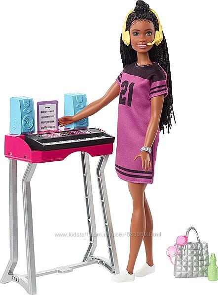 Барби Бруклин и музыкальная студия диджей Barbie Brooklyn Music Studio