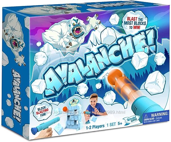 Настольная игра Skyrocket Games Avalanche Family Board Game