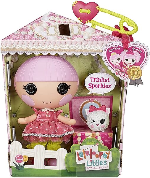 Кукла Лалалупси Lalaloopsy Littles Doll Trinket Sparkles Yarn Ball Kitten