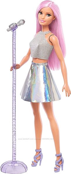 Барби поп звезда певица с микрофоном барбі зірка співачка Barbie Pop Star
