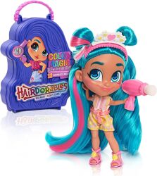 Хэрдораблс магия цвета в кейсе Hairdorables Color Magic Blow Dry Besties
