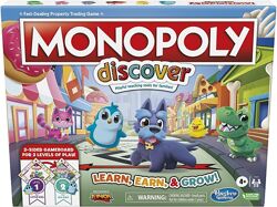 Настольная игра монополия двухсторонняя Hasbro Gaming Monopoly Discover