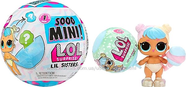 LOL ЛОЛ сюрприз сестрички мини L. O. L. Surprise Lil Sisters SOOO MINI