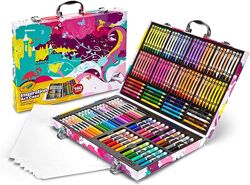 Большой набор Крайола 140 предметов чемодан Crayola Inspiration Art Case