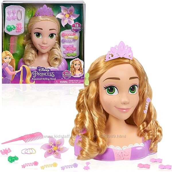 Манекен голова для зачісок Рапунцель Disney Princess Rapunzel Styling Head