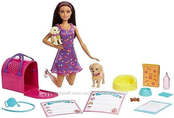 Барби Барбі всиновлення цуценят усыновление щенков Barbie Pup Adoption