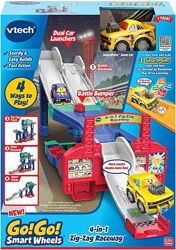Втеч Траса для перегонів 4 в 1 VTech Go Go Smart Wheels Zig-Zag Raceway