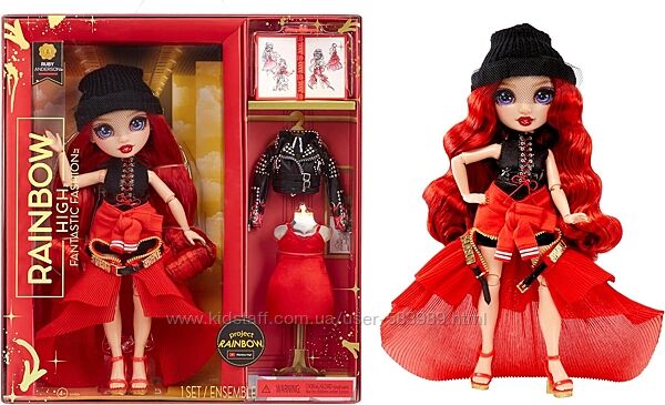  Рейнбоу хай Рубі Андерсон Rainbow High Fantastic Ruby Anderson Red